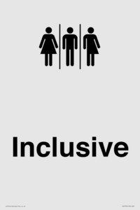 Gender Neutral Inclusive Toilet